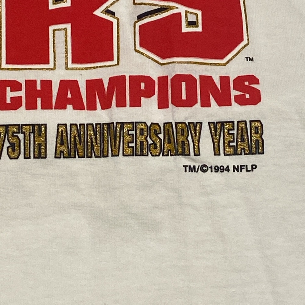 Vintage 1994 San Francisco 49ers Super Bowl championship shirt - Picture 3 of 7